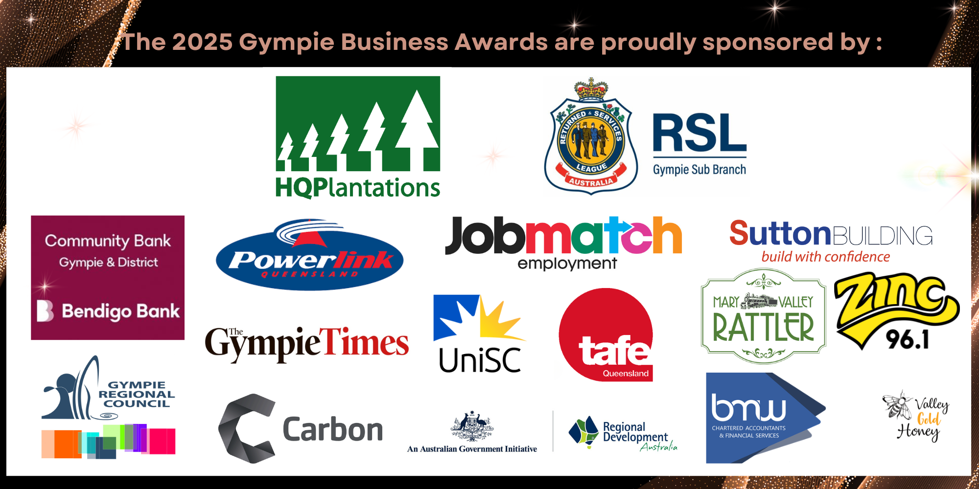 Business Awards sponsors